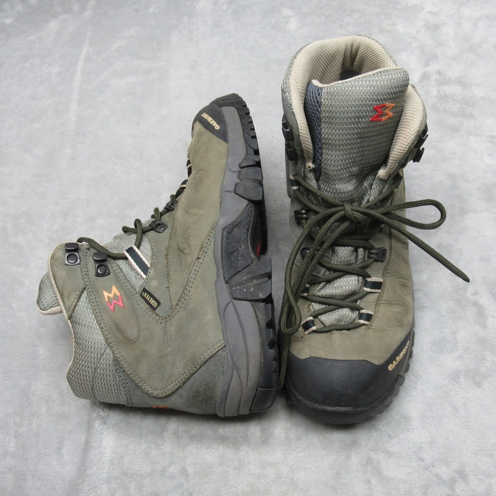 Garmont Womens 9 Boot Green Sitka Waterproof Gore Tex Hiking Trail Trekking Rain